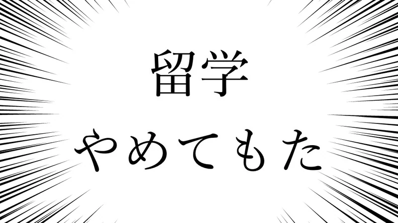 3ヶ月で留学に飽きたので、日本に帰国しちゃいました。